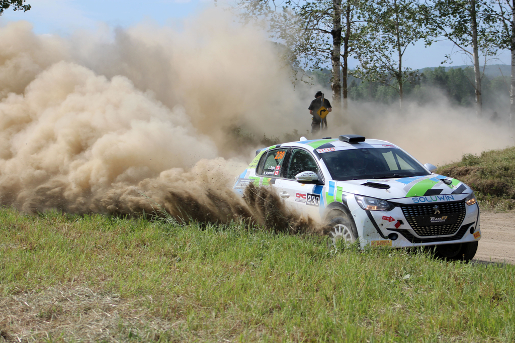 Crédit photo : © Danny Bujold / poleposition.ca Mikael Arsenault / Layla Zigby - Rallye BDC 2025